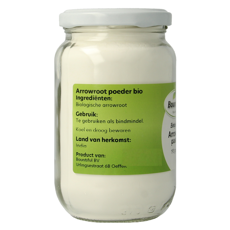Bountiful Arrowroot poeder bio 190 Gram