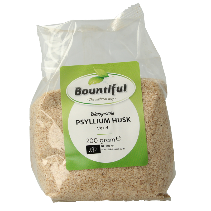 Bountiful Psyllium husk vezel/vlozaad bio 200 Gram