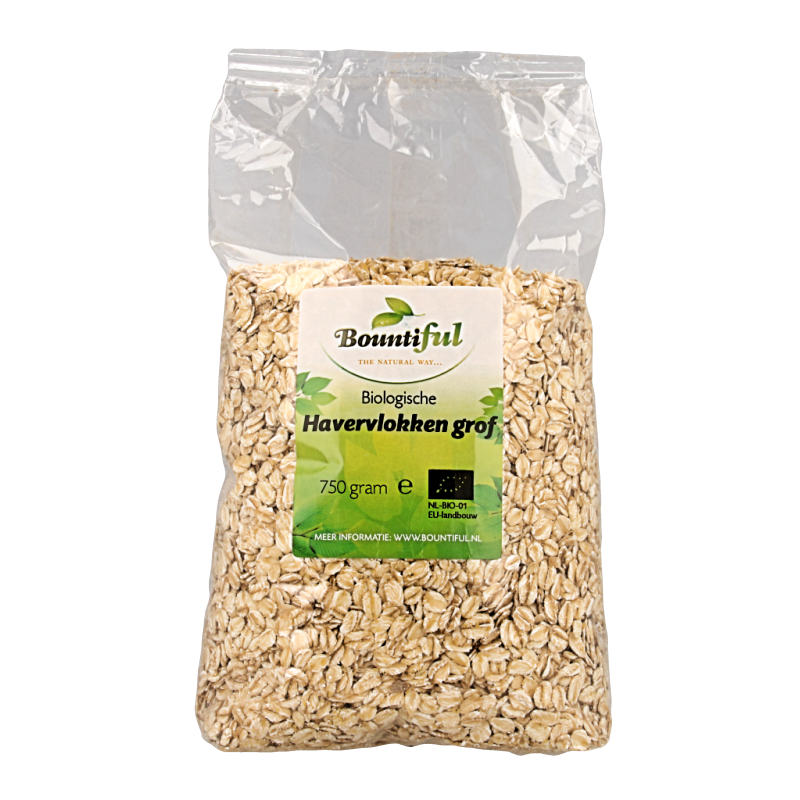 Bountiful Havervlokken grof bio 750 Gram