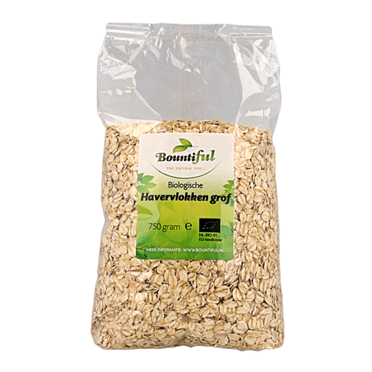 Bountiful Havervlokken grof bio 750 Gram