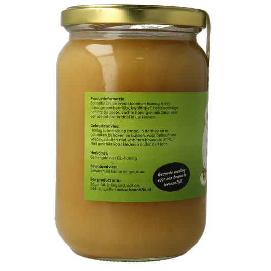 Bountiful Weidebloemen honing creme 900.00 Gram
