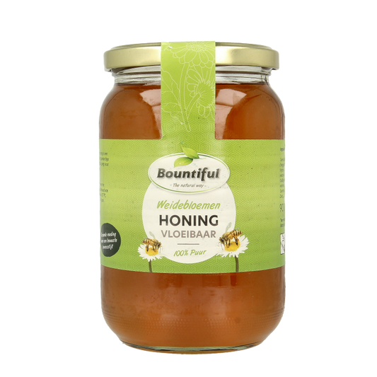 Bountiful Weidebloemen honing vloeibaar 900 Gram