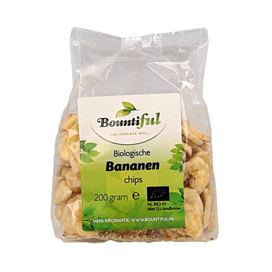 Bountiful Bananen chips bio 200 Gram