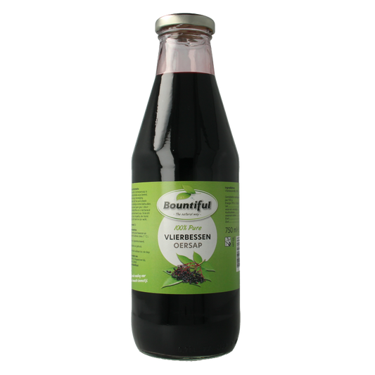 Bountiful Vlierbessen oersap 750 Milliliter
