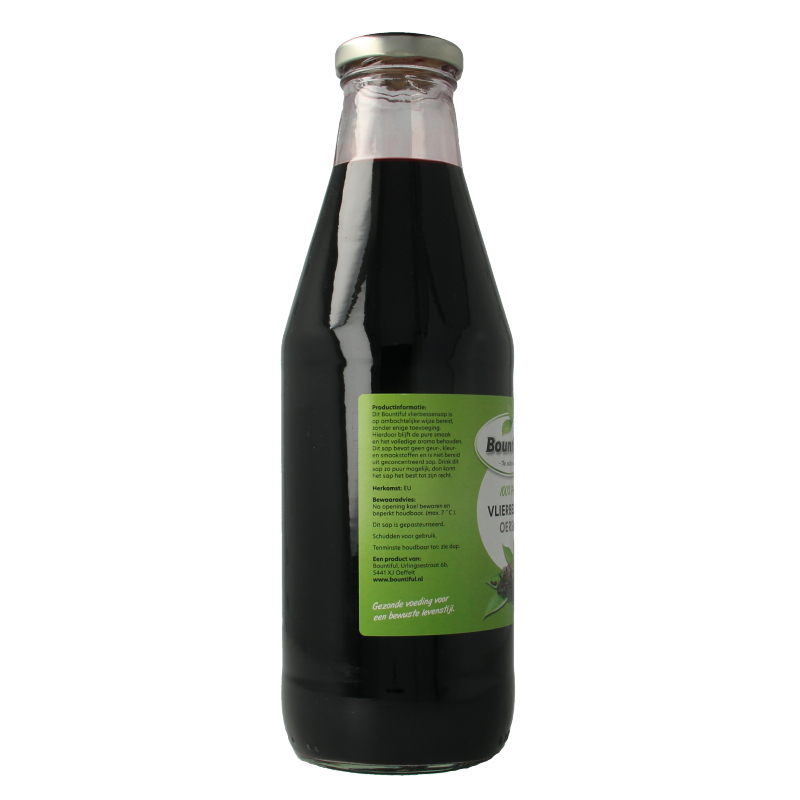 Bountiful Vlierbessen oersap 750 Milliliter