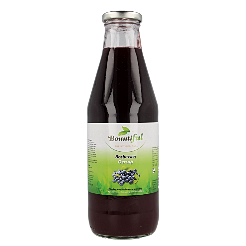 Bountiful Bosbessensap 750 Milliliter