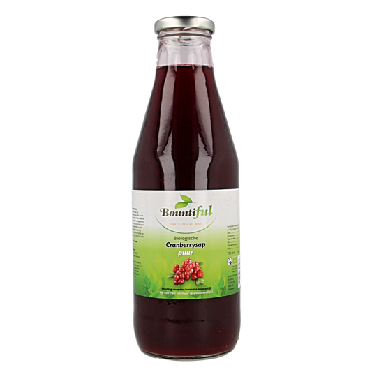 Bountiful Cranberrysap bio 750 Milliliter