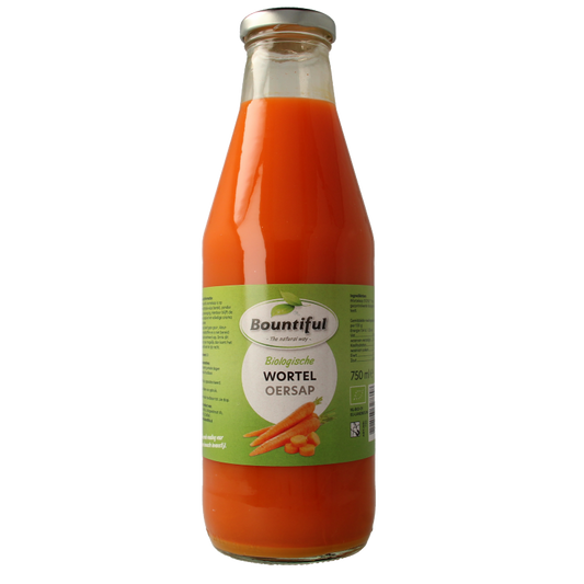 Bountiful Wortel oersap bio 750 Milliliter