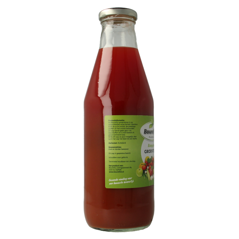 Bountiful Groentesap bio 750 Milliliter