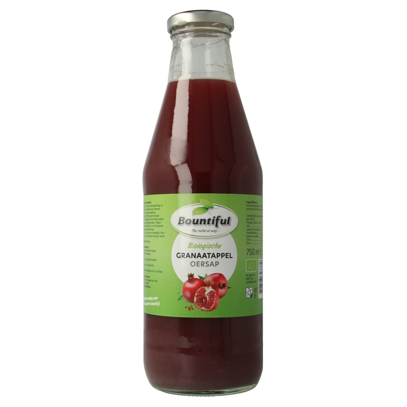 Bountiful Granaatappelsap bio 750 Milliliter