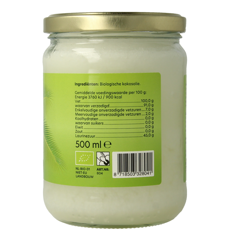 Bountiful Kokosolie extra virgin bio 500 Milliliter