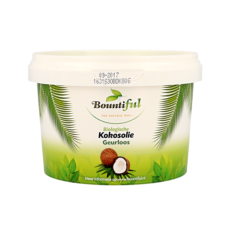 Bountiful Kokosolie geurloos bio 500 Milliliter