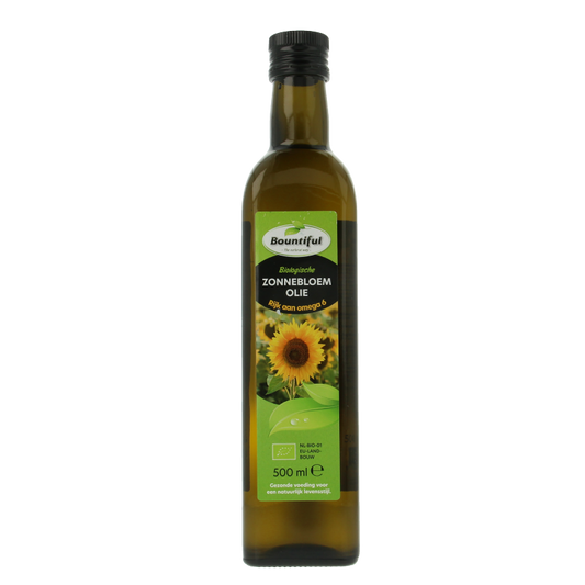 Bountiful Zonnebloemolie bio 500 Milliliter