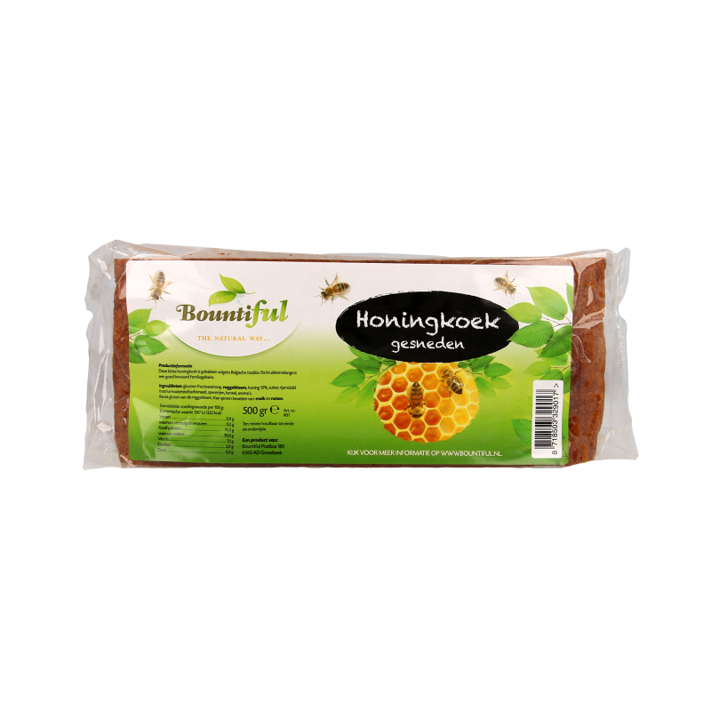 Bountiful Honing ontbijtkoek 500 Gram