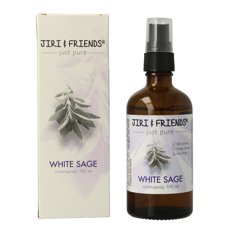 Jiri & Friends Aromatherapy spray white sage 100 Milliliter