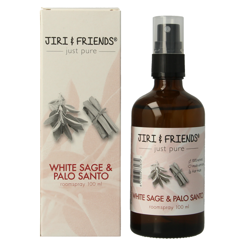 Jiri & Friends Aromatherapy spray palo santo white sage 100 Milliliter