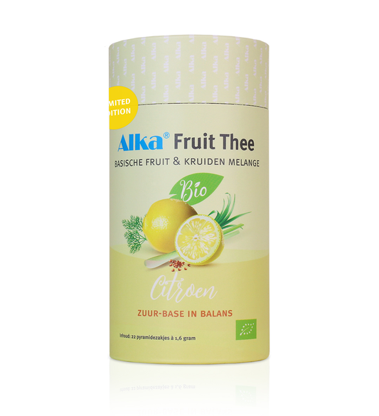 Alka Fruit thee citroen bio  22 Zakjes