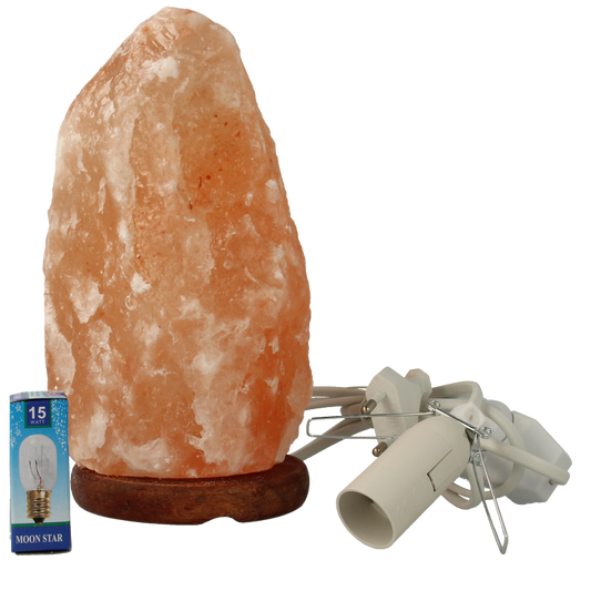 Ruben Robijn Zoutsteenlamp 2-3kg 1 Stuks