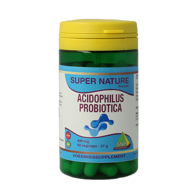 SNP Acidophilus probiotica 400 mg puur 60 Vegetarische capsules