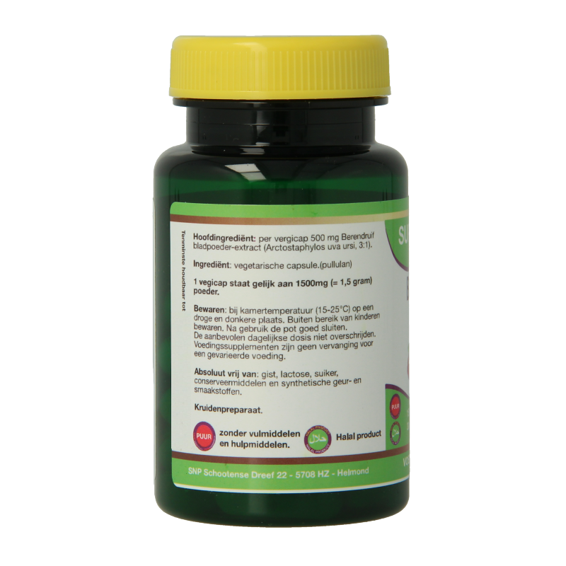 SNP Berendruif 1500mg puur 30 Vegetarische capsules