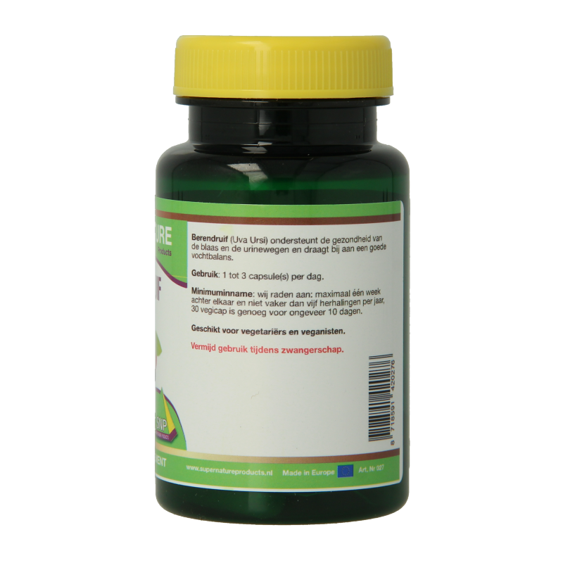 SNP Berendruif 1500mg puur 30 Vegetarische capsules