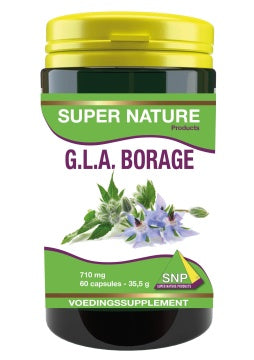 SNP GLA borage olie 710 mg 60 Capsules