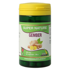 SNP Gember 400 mg 60.00 Vegetarische capsules