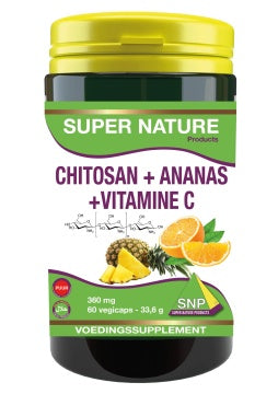 SNP Chitosan ananas vitamine C 360mg 60 Capsules