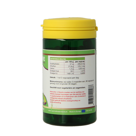 SNP Shiitake 450mg puur 60.00 Vegetarische capsules