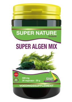 SNP Super algen mix 500mg puur 30 Vegetarische capsules