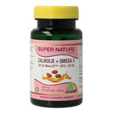 SNP Zalmolie & vit. K2 mena Q7 & vit. D3 & vit. E 30 Capsules