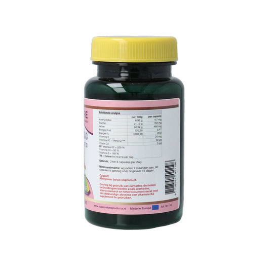 SNP Zalmolie & vit. K2 mena Q7 & vit. D3 & vit. E 60.00 Capsules