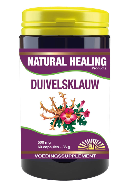 NHP Duivelsklauw 500mg 60 Capsules