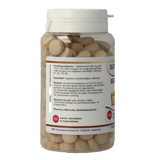 SNP Belgische biergist 400 mg puur 250 Tabletten
