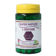 SNP L-Ornithine 500mg puur 60.00 Vegetarische capsules