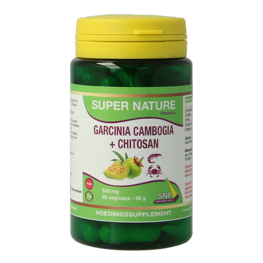 SNP Garcinia cambogia chitosan 500mg puur 60 Vegetarische capsules
