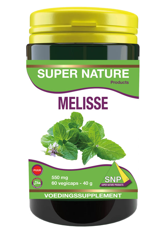 SNP Melisse 550mg puur 60 Vegetarische capsules