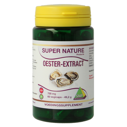 SNP Oester extract 700 mg puur 60.00 Vegetarische capsules