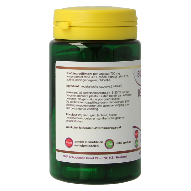 SNP Oester extract 700 mg puur 60 Vegetarische capsules