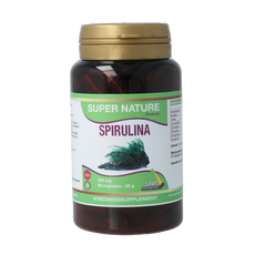SNP Spirulina 500mg puur 90.00 Vegetarische capsules