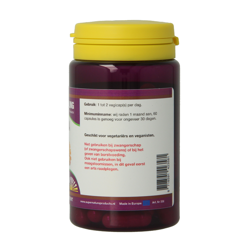 NHP Calendula 250mg puur 60 Vegetarische capsules