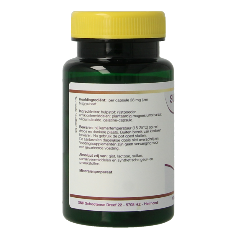 SNP IJzer bisglycinaat 28mg 60 Capsules