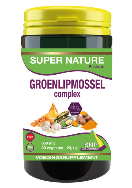 SNP Groenlipmossel complex puur 30 Vegetarische capsules