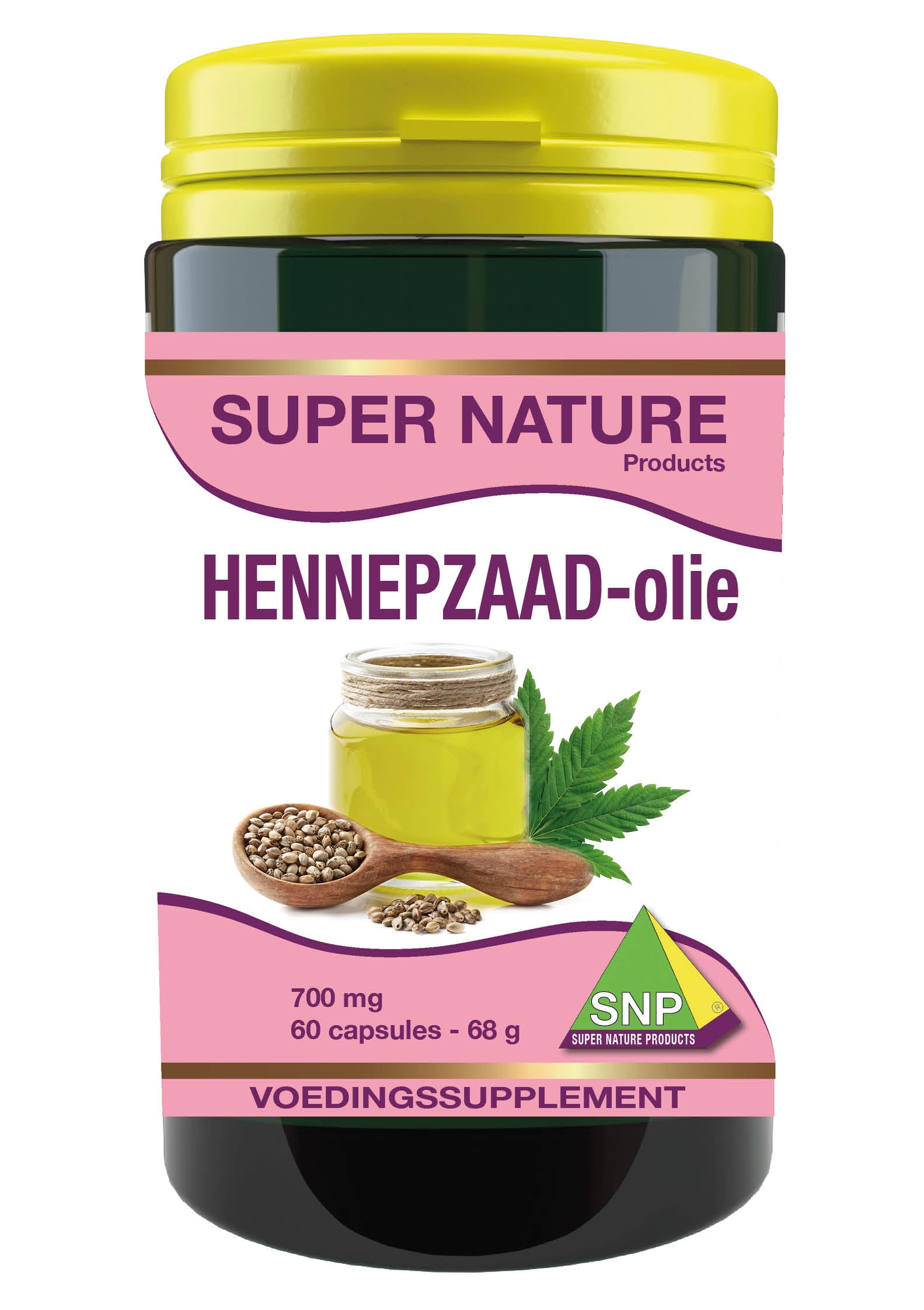 SNP Hennepzaad olie 60 Capsules
