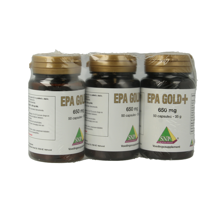 SNP EPA Gold aktie 2 + 1 gratis 150 Capsules