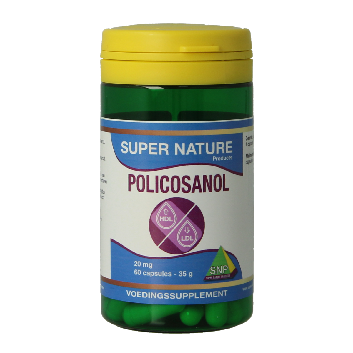 SNP Policosanol 20mg 60.00 Capsules