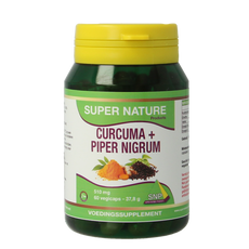 SNP Curcuma & piper nigrum 510mg puur 60.00 Vegetarische capsules