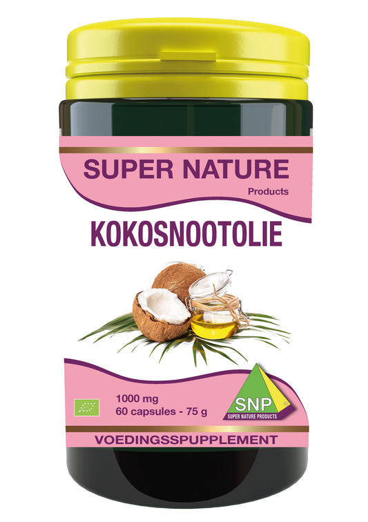 SNP Kokosnootolie 1000mg 60.00 Capsules