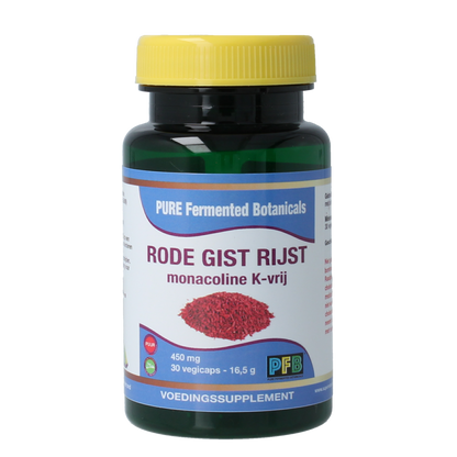 SNP Rode gist rijst monacoline K-vrij puur 30.00 Vegetarische capsules