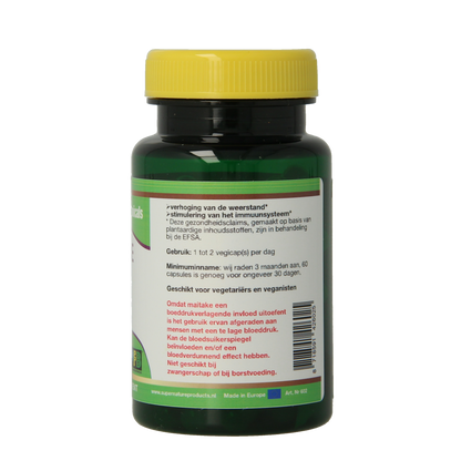 SNP Maitake fermented 400mg puur 60.00 Vegetarische capsules